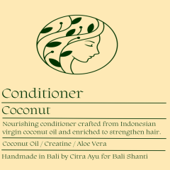 Handmade Vegan Balinese Coconut Conditioner