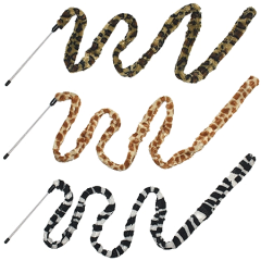 Snake Teaser Wand Toy for cats and kittens