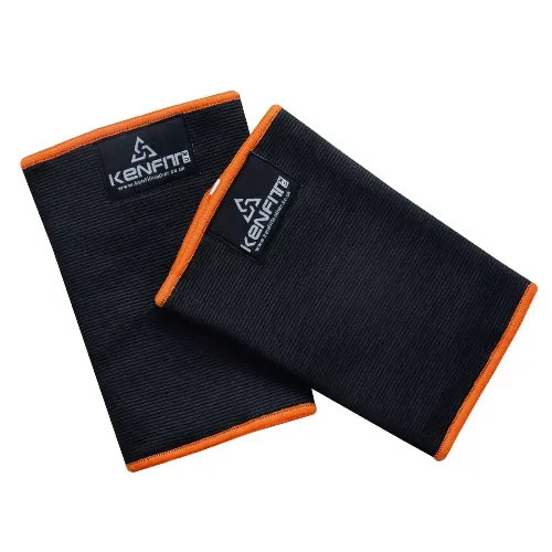 Elbow Sleeves Bands Dual Ply Weight Lifting Support Gym Training Tennis Kenfit