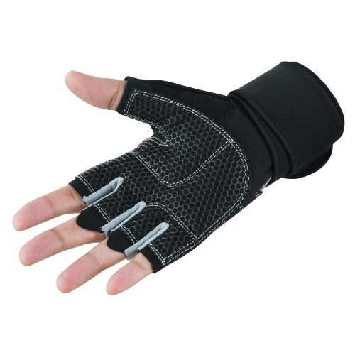 Gloves for Weight Lifting Men Women with Wrist Support Strap Workout Gym Training Fitness Kenfit